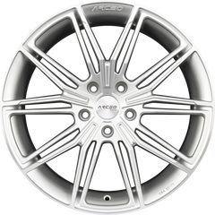 Arceo Wheels ASW-05 Silver Diamond Alufelge 8x19 Zoll ET40 LK 5x108 ML73.1