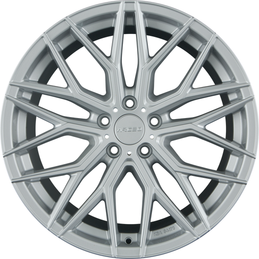 Arceo Wheels Valencia White Silver Alufelge 8.5x19 Zoll ET38 LK 5x120 ML72.6