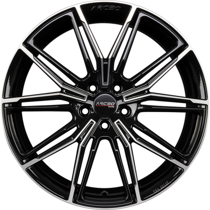 Arceo Wheels ASW-05 Black Diamond Alufelge 9x19 Zoll ET42 LK 5x120 ML72.6