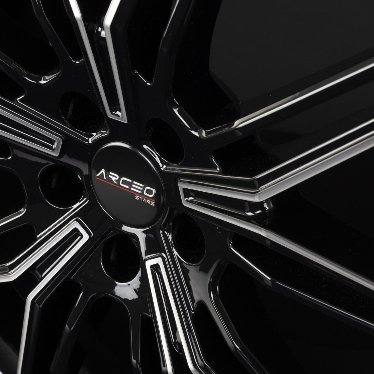 Arceo Wheels ASW-05 Black Diamond Alufelge 9x19 Zoll ET42 LK 5x120 ML72.6 – Bild 3
