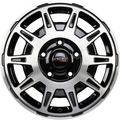 Arceo Wheels LT-01 Black Diamond Alufelge 6.5x16 Zoll ET60 LK 5x160 ML65.1