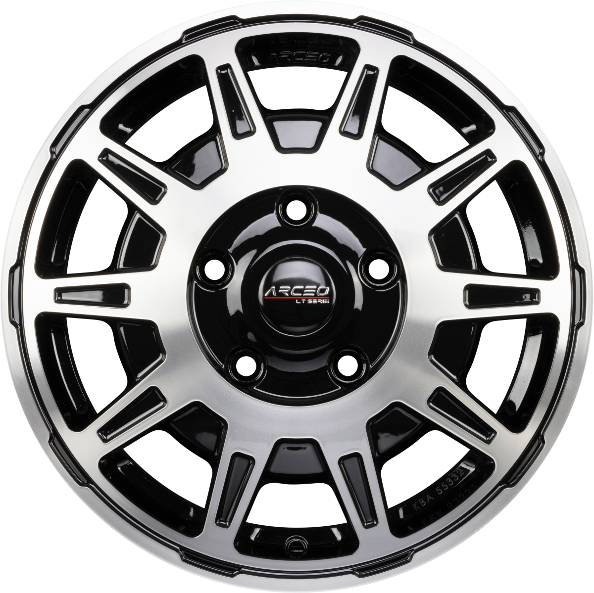 Arceo Wheels LT-01 Black Diamond Alufelge 6.5x16 Zoll ET60 LK 5x160 ML65.1