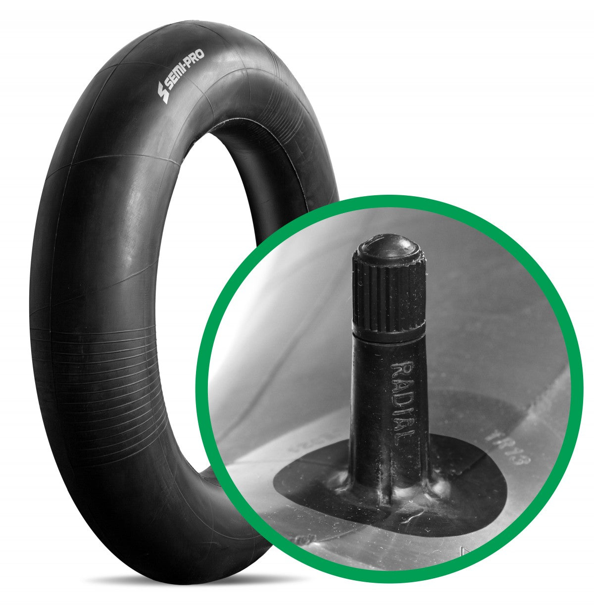 SEMI-PRO Schlauch 15.3 Zoll Gummiventil (10.0/75-15.3 TR15) – Bild 3