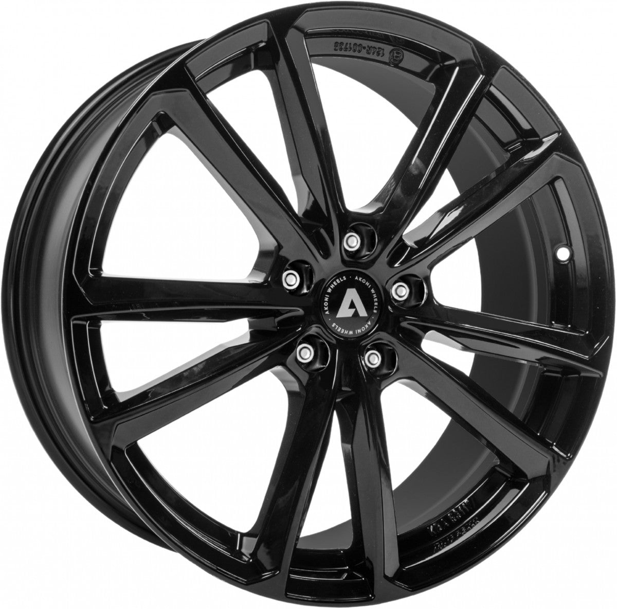 Akoni AK03 black 7.5x18 ET51 - LK5/112 ML57.1
