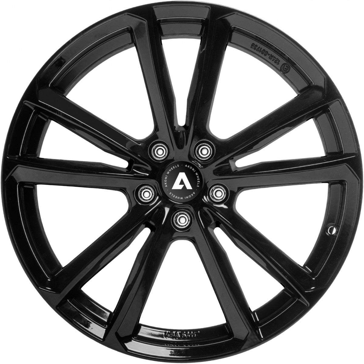 Akoni AK03 black 7.5x18 ET51 - LK5/112 ML57.1