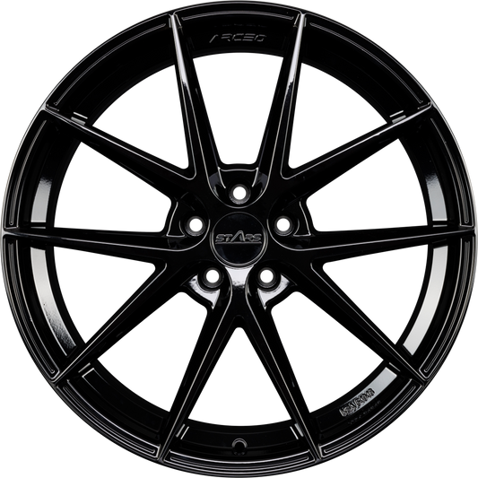 Arceo Wheels ASW-04 Glossy Black Alufelge 9.5x20 Zoll ET45 LK 5x112 ML66.6