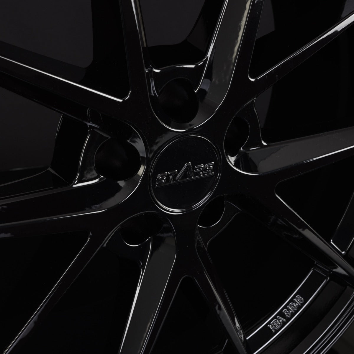 Arceo Wheels ASW-04 Glossy Black Alufelge 9.5x20 Zoll ET45 LK 5x112 ML66.6 – Bild 3