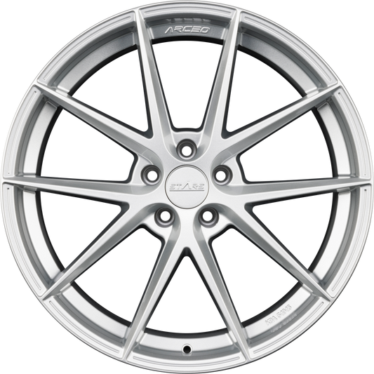 Arceo Wheels ASW-04 Full Silver Alufelge 9.5x20 Zoll ET45 LK 5x112 ML66.6
