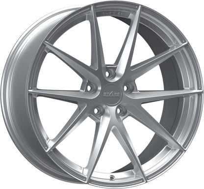 Arceo Wheels ASW-04 Full Silver Alufelge 9.5x20 Zoll ET40 LK 5x120 ML72.6