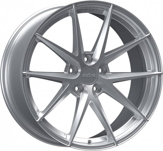 Arceo Wheels ASW-04 Full Silver Alufelge 9.5x20 Zoll ET40 LK 5x120 ML72.6