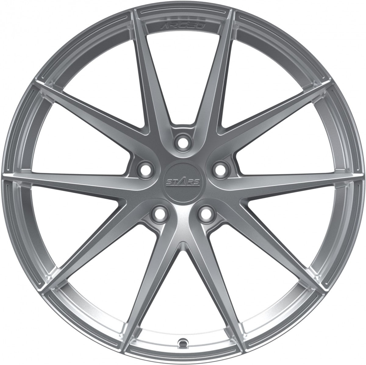 Arceo Wheels ASW-04 Full Silver Alufelge 9.5x20 Zoll ET40 LK 5x120 ML72.6 – Bild 2