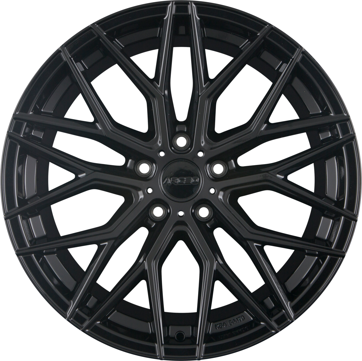Arceo Wheels Valencia Glossy Black Alufelge 8x18 Zoll ET45 LK 5x114.3 ML73.1