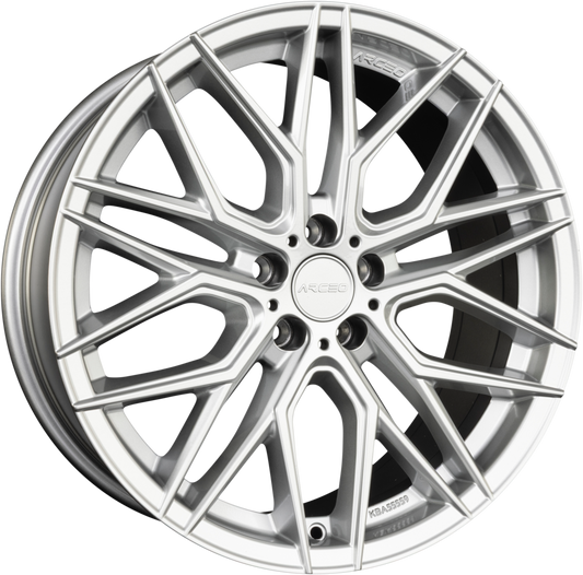 Arceo Wheels Valencia Hyper Silver Alufelge 8x18 Zoll ET35 LK 5x100 ML57.1 – Bild 2
