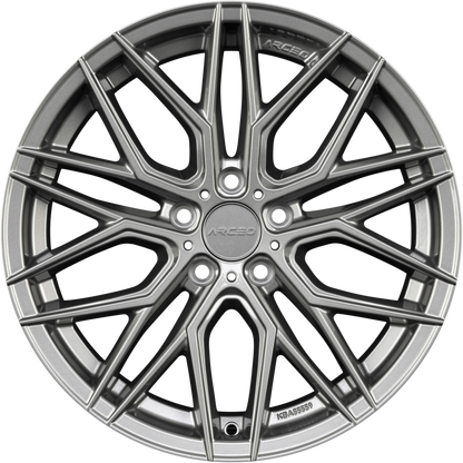 Arceo Wheels Valencia Titanium Silver Alufelge 8x18 Zoll ET35 LK 5x100 ML57.1