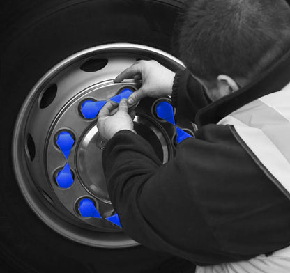 checkpoint Radmutterindikator DUSTITE LONG REACH BLAU 30 mm (50 Stück) – Bild 3