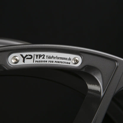 Yido Performance YP2 Kazim Gunmetal Alufelge 8.5x20 Zoll ET35 LK 5x112 ML66.6 – Bild 4