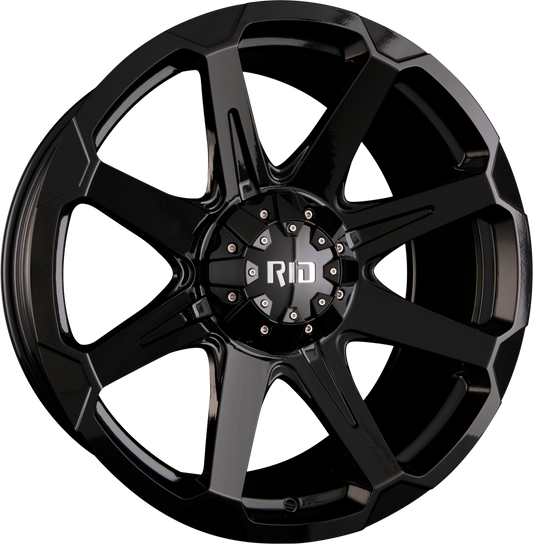 RID R05 Gloss Black Alufelge 9x20 Zoll ET18 LK 6x114.3 ML66.1 – Bild 2
