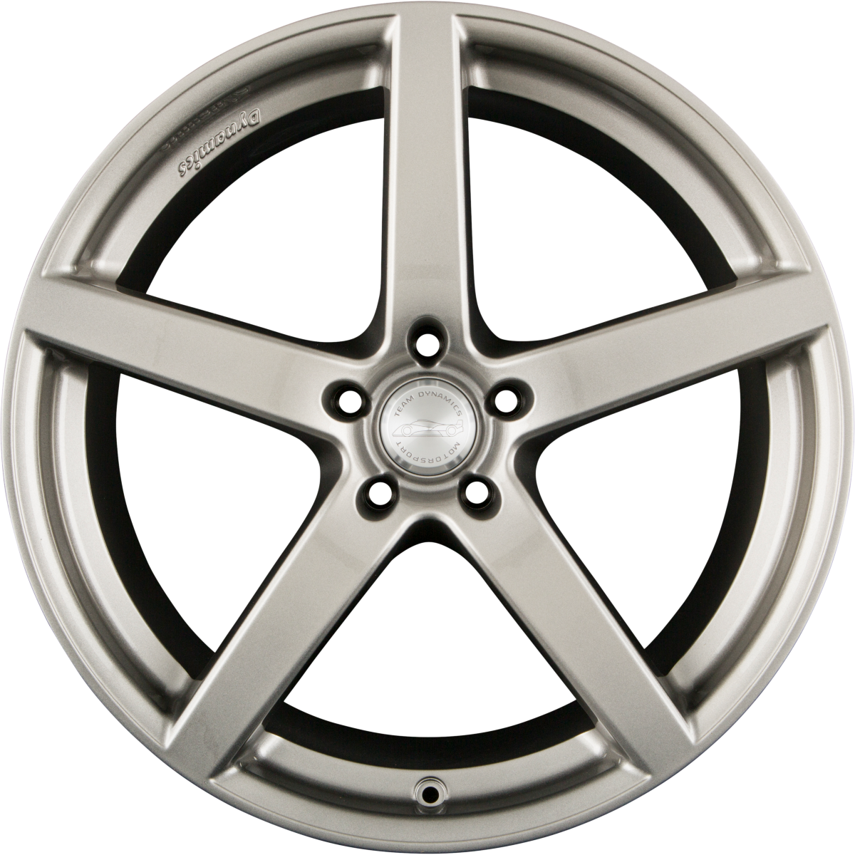 Team Dynamics Silverstone Dusk Silver Alufelge 9x20 Zoll ET45 LK 5x112 ML66.6