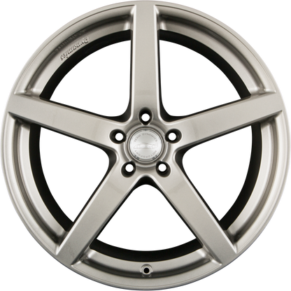 Team Dynamics Silverstone Dusk Silver Alufelge 9x20 Zoll ET45 LK 5x112 ML66.6