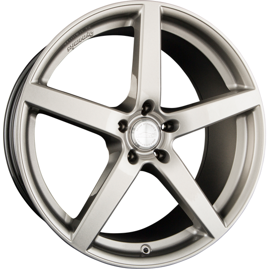 Team Dynamics Silverstone Dusk Silver Alufelge 9x20 Zoll ET45 LK 5x112 ML66.6 – Bild 2