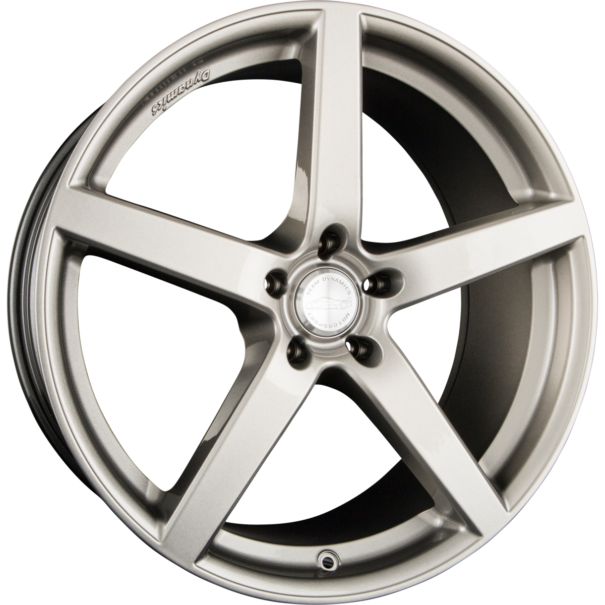 Team Dynamics Silverstone Dusk Silver Alufelge 9x20 Zoll ET45 LK 5x112 ML66.6 – Bild 2
