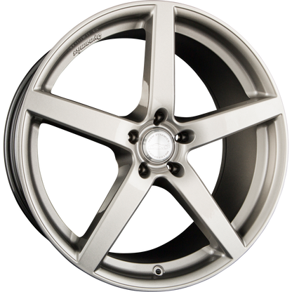 Team Dynamics Silverstone Dusk Silver Alufelge 9x20 Zoll ET45 LK 5x112 ML66.6 – Bild 2