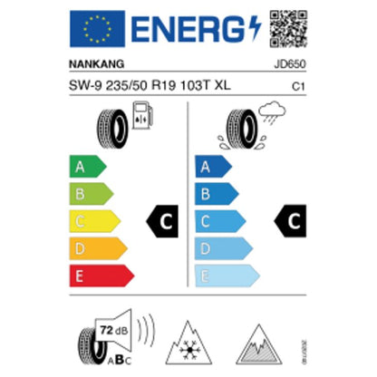 NAN Kang SW-9 Ice Activa 2 235/50 R19 103T Winter – Bild 4