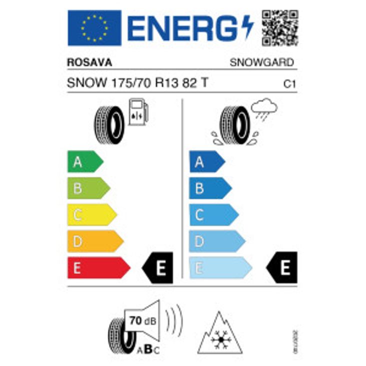 Rosava Snowgard 175/70 R13 82T Winter – Bild 2