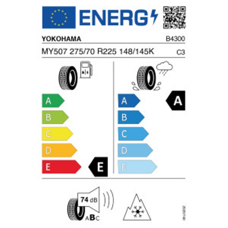 Yokohama MY507 275/70 R22.5 148/145K – Bild 2