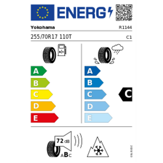 Yokohama Geolandar A/T (G015) 3PMSF 255/70 R17 110T Ganzjahr – Bild 2