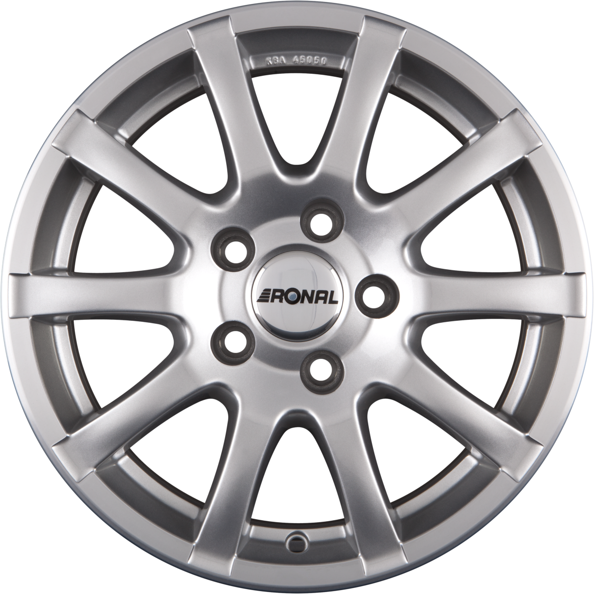 Ronal R38 Kristallsilber Hornkopiert Alufelge 7x15 Zoll ET38 LK 5x114.3 ML76