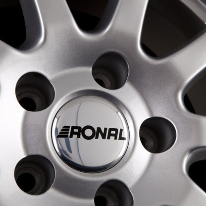 Ronal R38 Kristallsilber Hornkopiert Alufelge 7x15 Zoll ET38 LK 5x114.3 ML76 – Bild 3