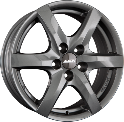 Alutec Blizzard Graphit Alufelge 6x15 Zoll ET45 LK 5x114.3 ML70 – Bild 2