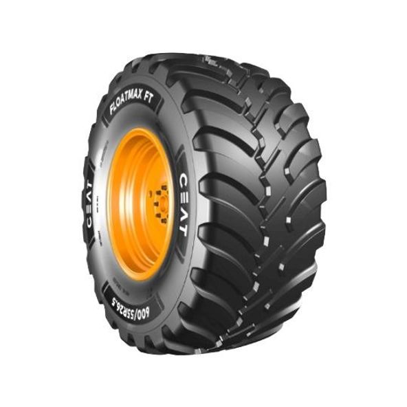 Ceat Komplettrad 710/50R30.5 173D FLOATMAX FT SB auf Stahlfelge 24.00 x 30.5 10/335/281 ET0 A3 Silber