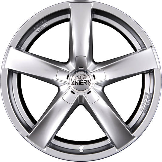 Antera 369 Bright-Silver Alufelge 8.5x19 Zoll ET40 LK 5x114.3 ML75