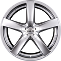 Antera 369 Bright-Silver Alufelge 8.5x19 Zoll ET40 LK 5x114.3 ML75