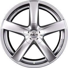 Antera 369 Bright-Silver Alufelge 8.5x19 Zoll ET40 LK 5x114.3 ML75