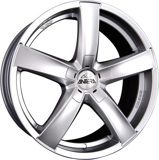 Antera 369 Bright-Silver Alufelge 8.5x19 Zoll ET40 LK 5x114.3 ML75 – Bild 2