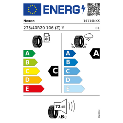 Nexen N Fera SU1 XL DOT23 275/40 R20 106Y Sommer DOT 23 – Bild 3