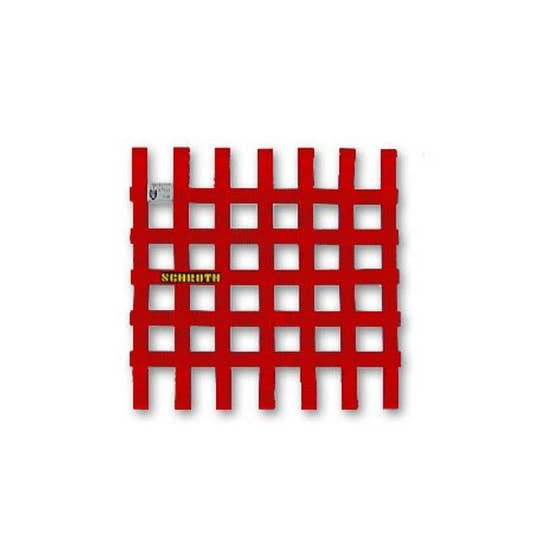 Schroth Fensternetz Größe 2 (L 525 mm x H 467 mm) ohne Befestigungsmaterial rot
