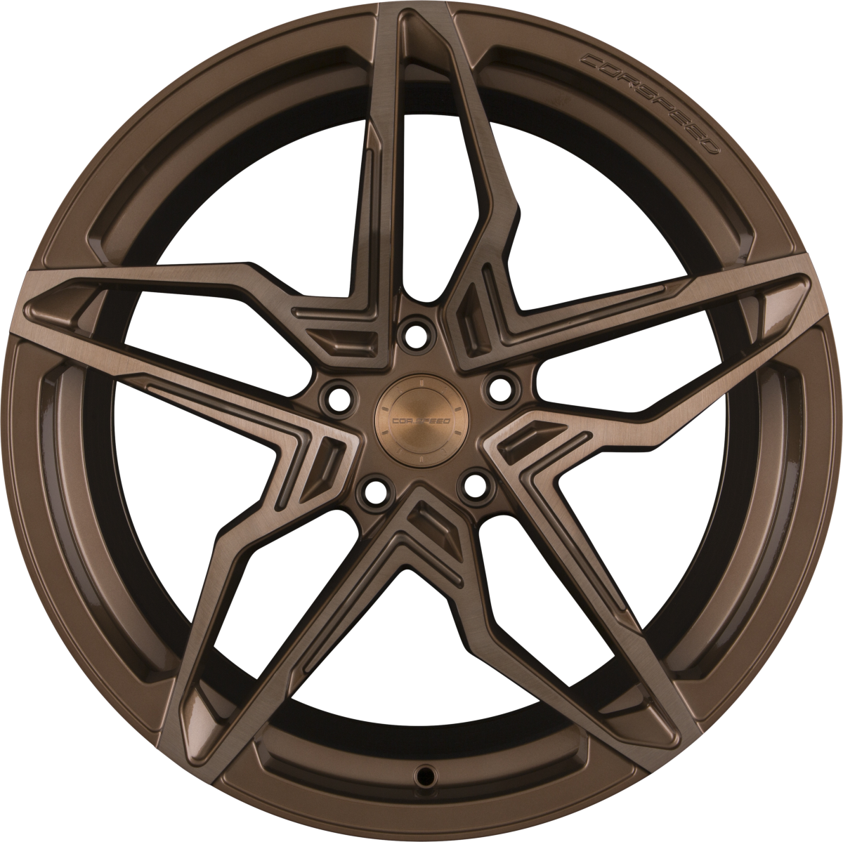 Corspeed Kharma Highgloss Bronze Brushed Surface Alufelge 9x20 Zoll ET35 LK 5x112 ML73.1