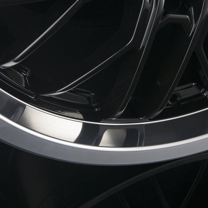 Cray Eagle Gloss Black W/ Mirror Cut Lip Alufelge 10.5x20 Zoll ET69 LK 5x120.65 ML70.2 – Bild 3