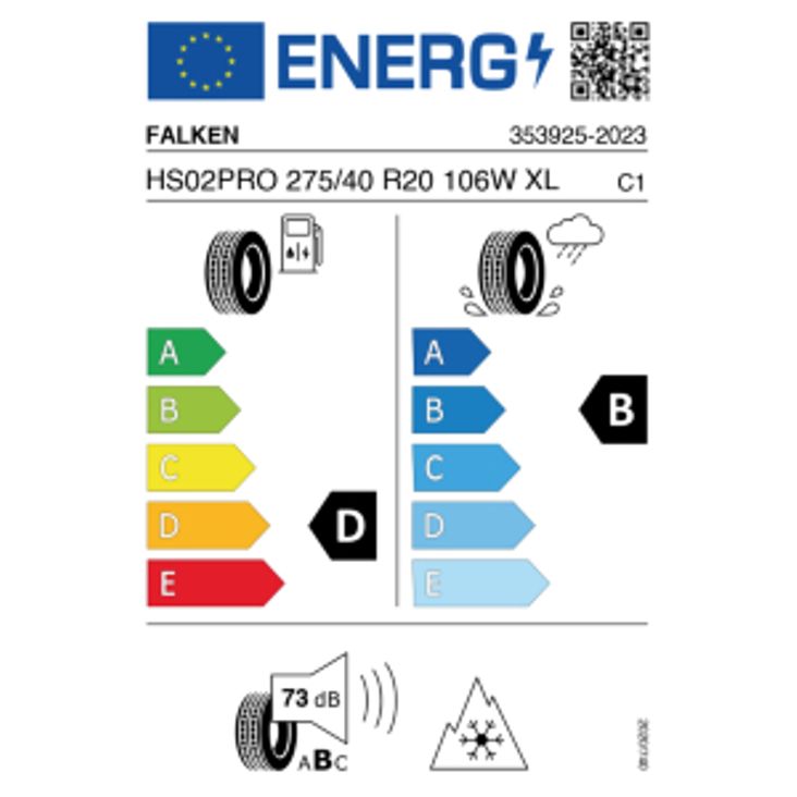 Falken Eurowinter HS02 PRO 275/40 R20 106W Winter DOT 2023 – Bild 2
