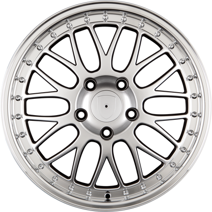 R-Style Wheels RS 2 Silber Poliert Alufelge 8.5x19 Zoll ET35 LK 5x120 ML82