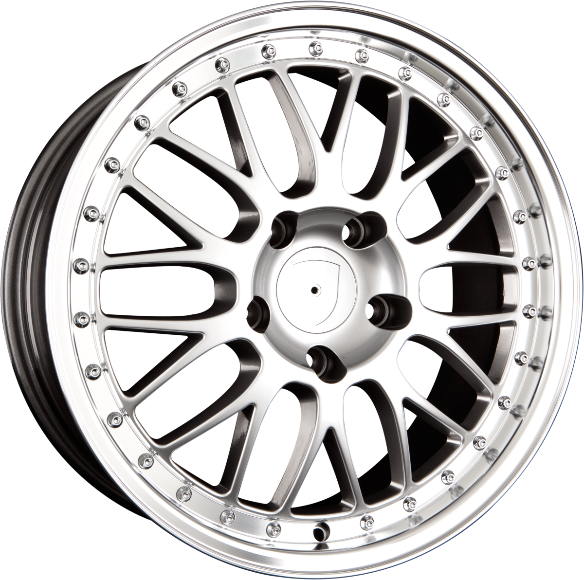 R-Style Wheels RS 2 Silber Poliert Alufelge 8.5x19 Zoll ET35 LK 5x120 ML82 – Bild 2