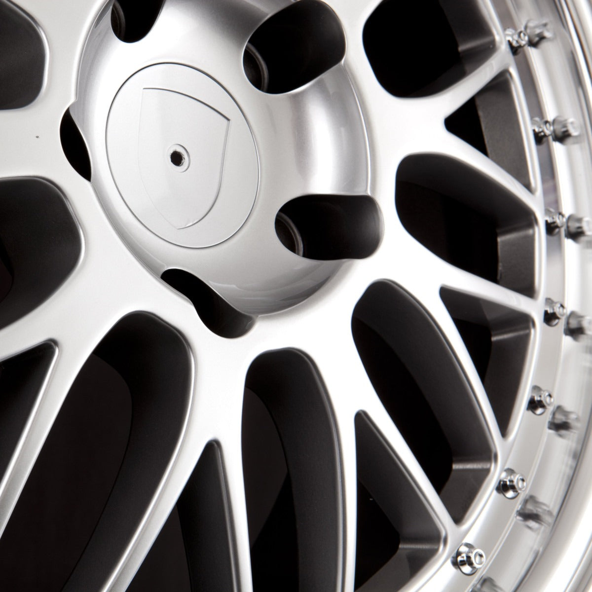 R-Style Wheels RS 2 Silber Poliert Alufelge 8.5x19 Zoll ET35 LK 5x120 ML82 – Bild 3