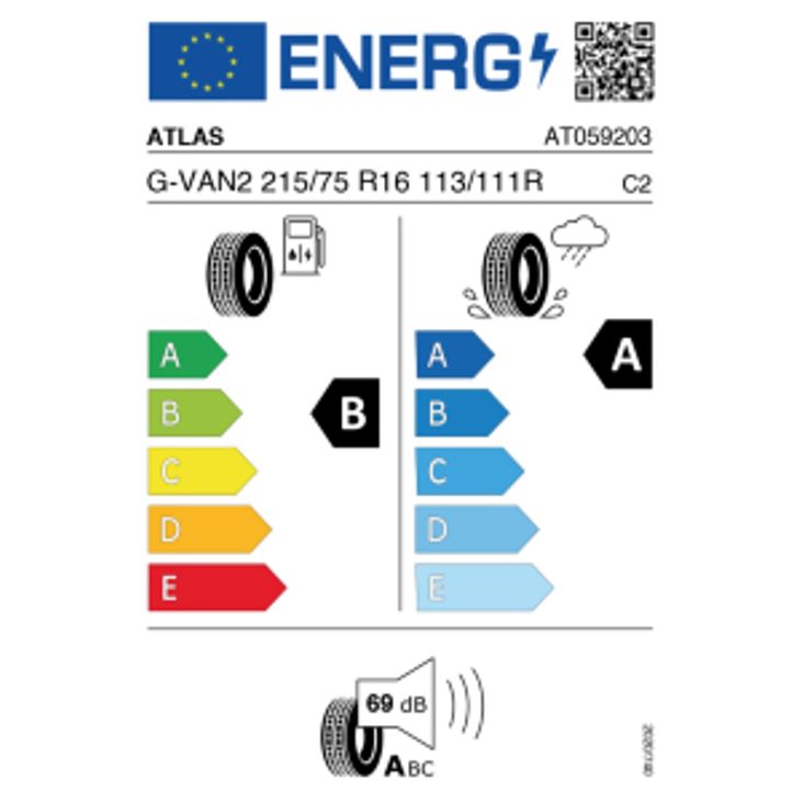 Atlas Green Van 2 215/75 R16 113/111R Sommer – Bild 2