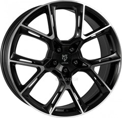 Mbdesign KX1 glanzschwarz poliert Alufelge 9x21 Zoll ET40 LK 5x114.3 ML75
