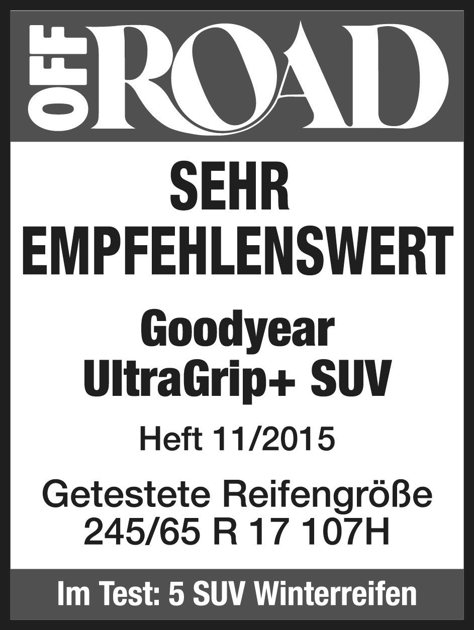 Goodyear Ultra Grip + SUV 265/65 R17 112T Winter – Bild 2