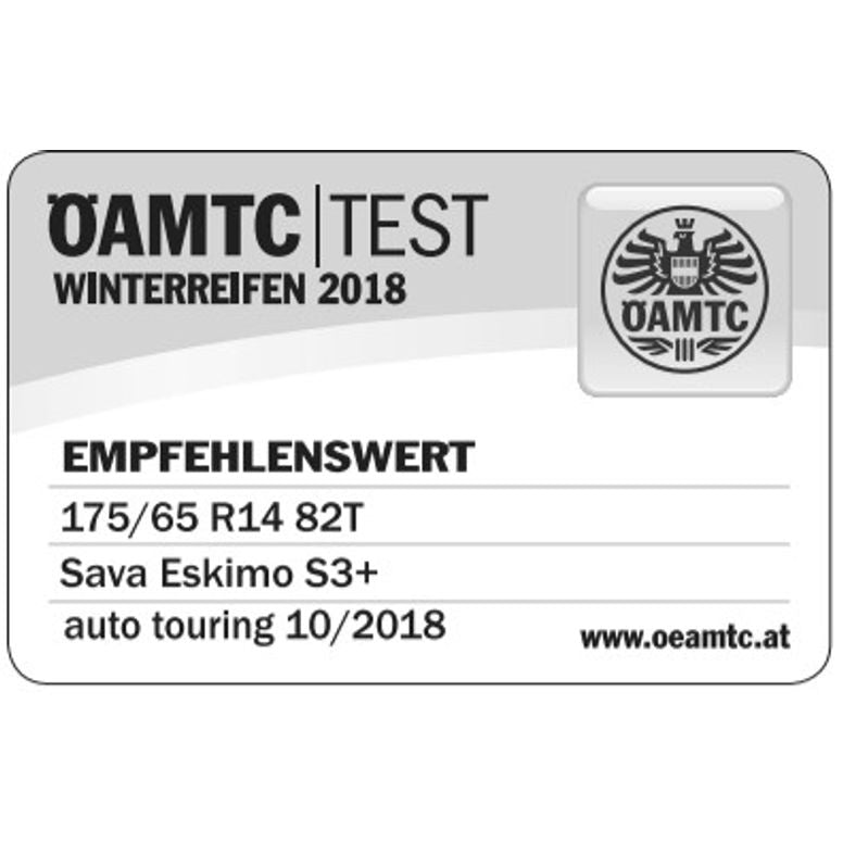 Sava Eskimo S3+ 3PMSF 185/60 R14 82T Winter – Bild 3